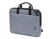 DICOTA Notebook-Tasche bis 15,6" – mit Tragegriff, abnehmbarem Schultergurt – Blau