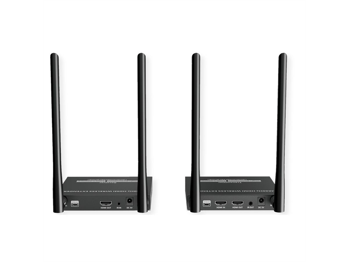 VALUE Kabelloses HDMI-Verlängerungsset, Kabellos, 4K@60 Hz, 50 m
