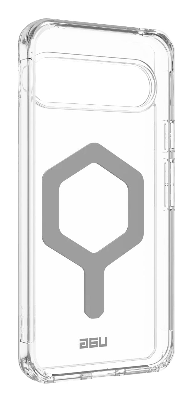 Urban Armor Gear UAG Plyo Pro Backcover – für Google Pixel 9 Pro XL, TPU, Transparent / Silber, bis 4,8 m Sturzsicher