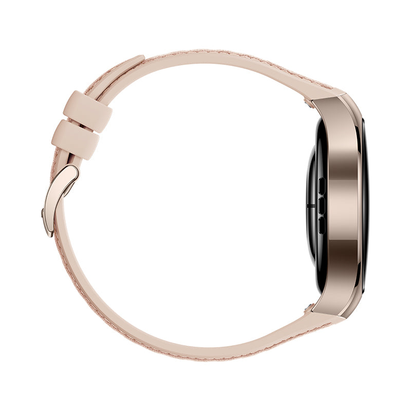 Huawei Watch 5 LTE – 42 mm, AMOLED, Edelstahl, Beige, 5 ATM