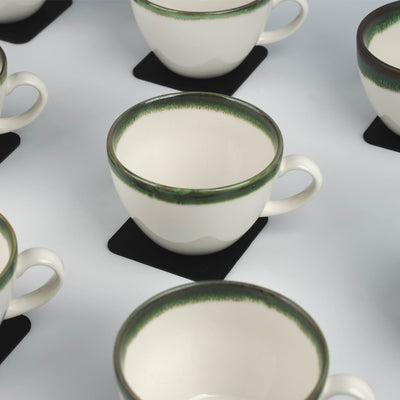 Silwy Tasse – 0,37 l, Porzellan, beige