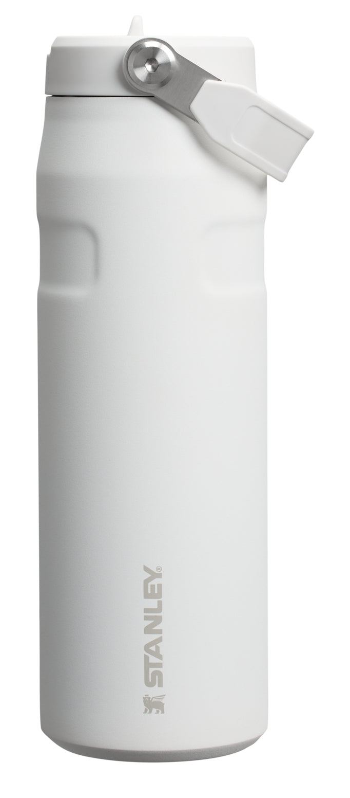 Stanley 1913 IceFlow Bottle Flip Straw 2.0 Isolierflasche 700 ml – doppelwandig, Edelstahl, Klappdeckel, Frost