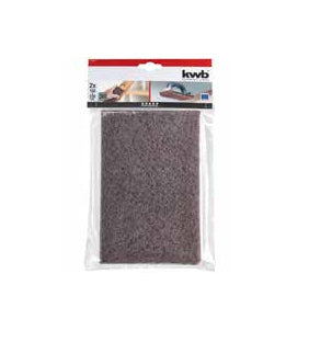 kwb Schleifvlies 150 × 230 mm P360 – für Lackoberflächen – 2 Stk