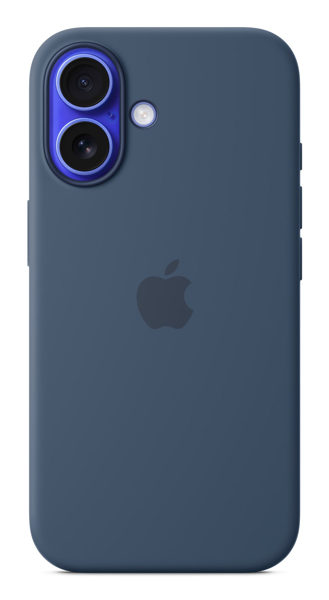 Apple Backcover – für Apple iPhone 16, MagSafe, Silikon+Mikrofaser, Denim