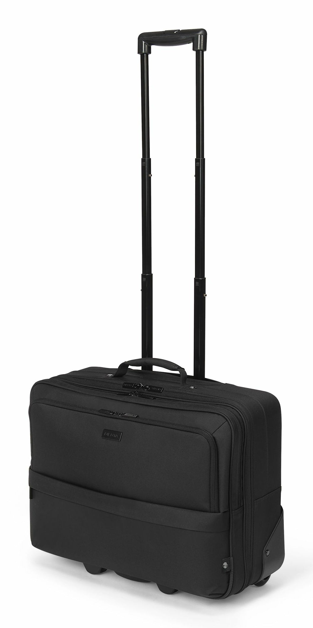 DICOTA Multi Roller Eco CORE Notebook-Tasche bis 17,3" – wasserabweisend, recyceltes PET – schwarz