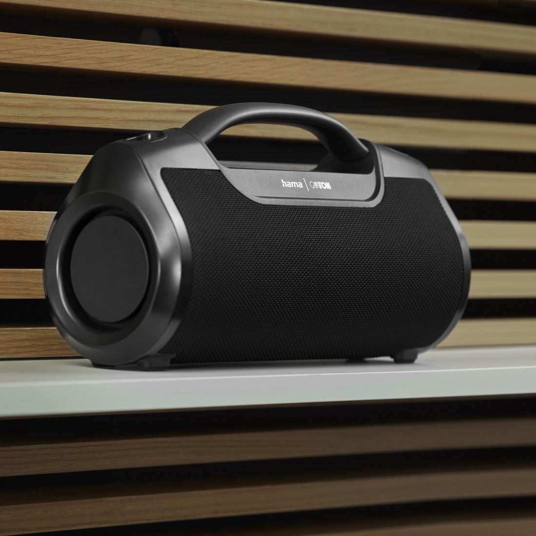 Hama Mate Pro 188219 – Bluetooth-Lautsprecher – IPX6, 12 h Akku, 60 W, Bluetooth 5.0, Schwarz