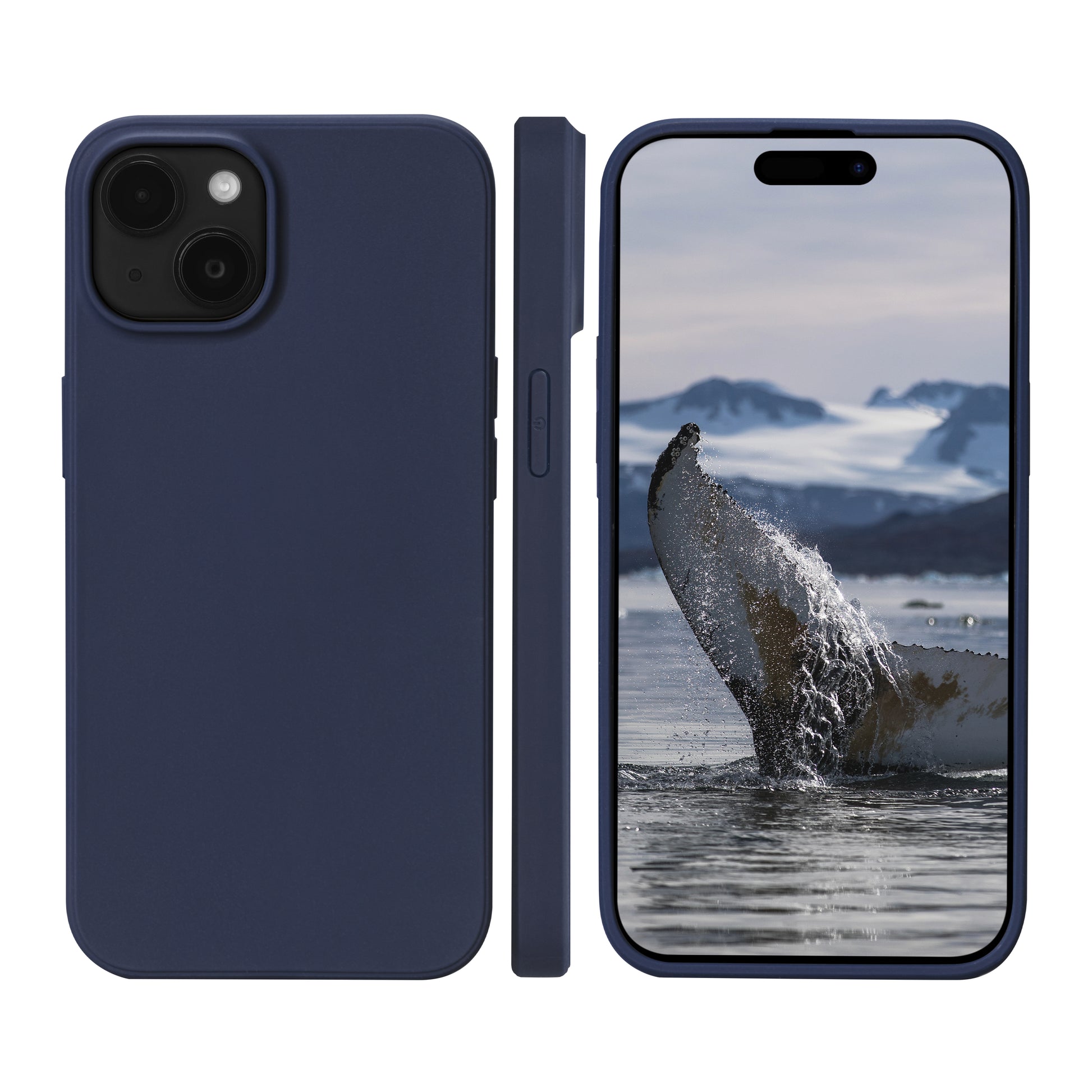 dbramante1928 Greenland – Backcover – für Apple iPhone 15, Recycling-Kunststoff, Pacific Blue