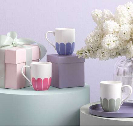 Villeroy & Boch Fleur cassis Henkelbecher – 0,29 l, Pink