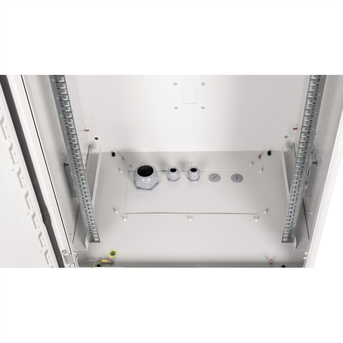 ROLINE 19" Wandverteiler 16U, IP55, abschliessbar, 600 × 450 × 891 mm, lichtgrau, Stahl