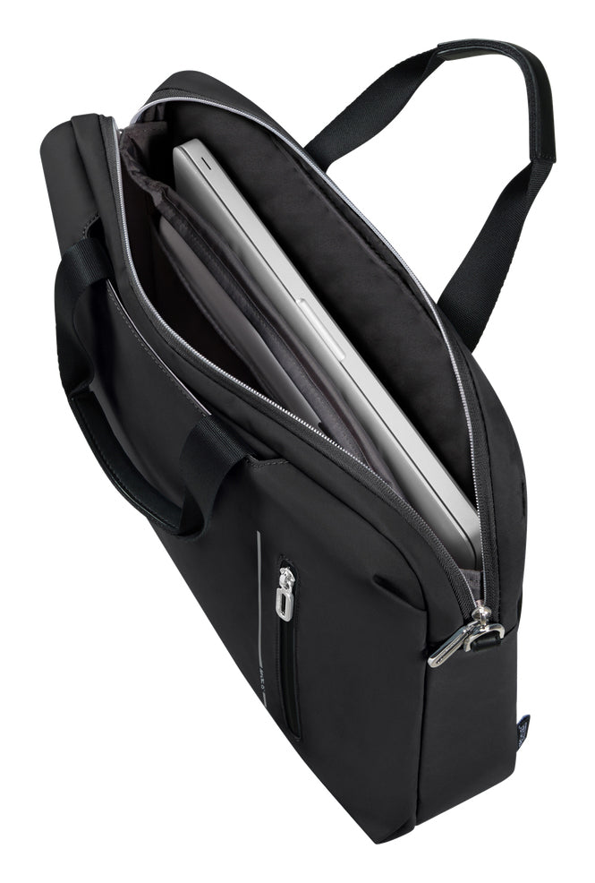 Samsonite Notebook-Rucksack 15,6" – Trolley-Band, abnehmbarer Schultergurt – Schwarz