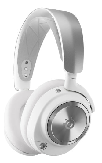 SteelSeries Arctis Nova Pro WL X – Gaming-Headset – USB-C, 3,5 mm – Surround-Sound – Weiss