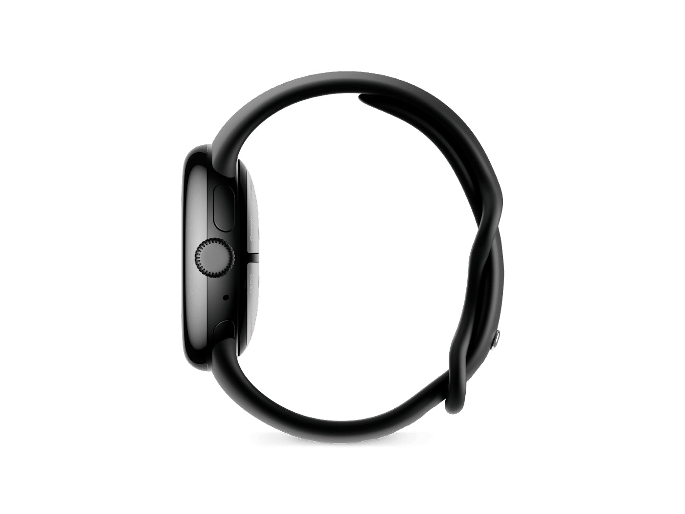 Google Pixel Watch 2 41 mm GPS + Cellular – Aluminium Schwarz, Sportarmband, S/L, 50 m, für Android