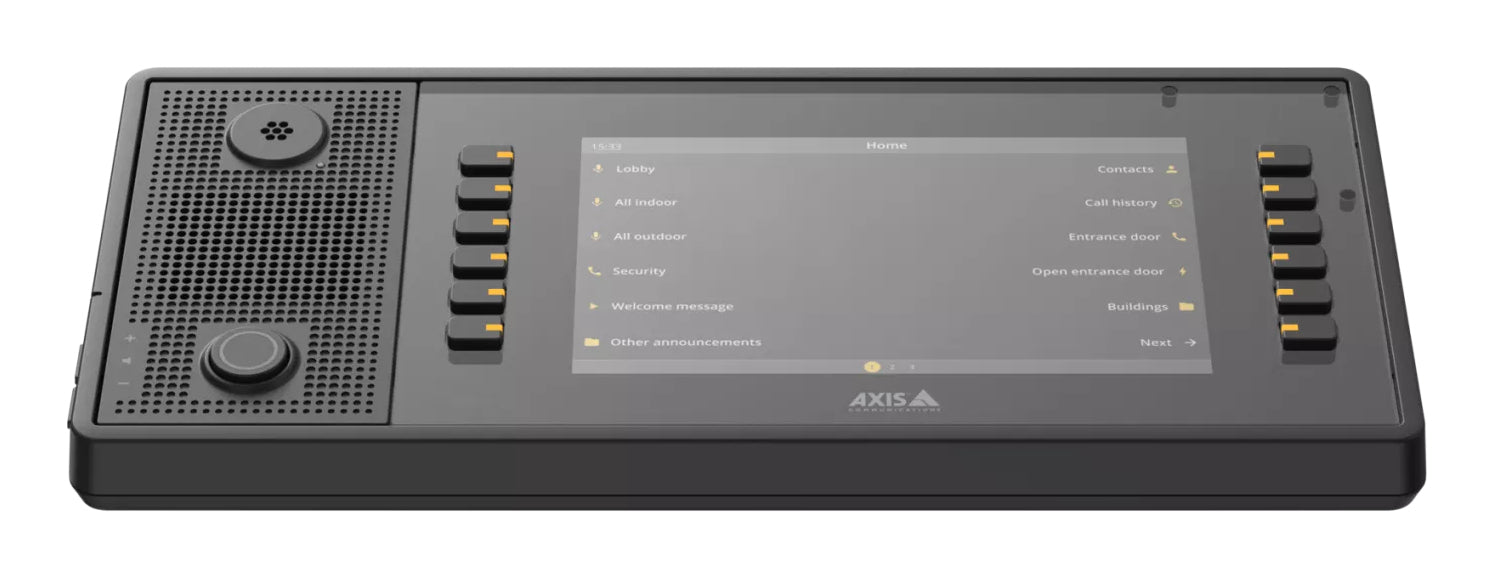 AXIS C6110 – Konferenzmikrofon, PoE, für IP, SIP, schwarz