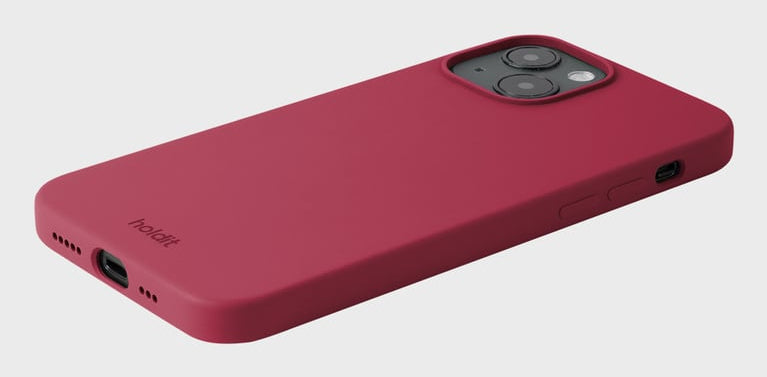 HoldIt Backcover – für Apple iPhone 17 – rot – Silikon