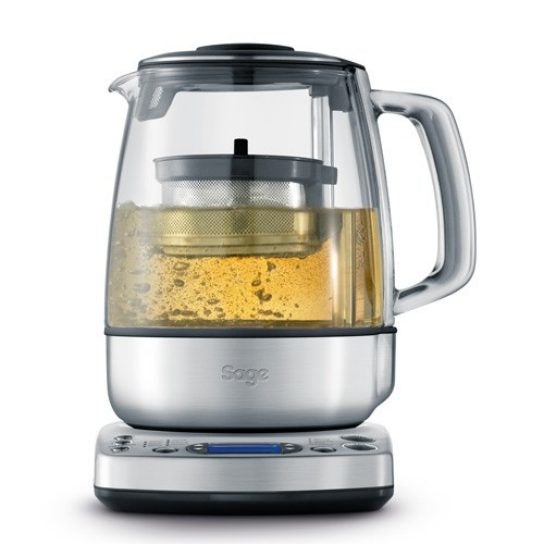 Sage Tee- & Wasserkocher, 1,5 l, 5 Temperaturstufen, 2000 W, Glas/Edelstahl, Warmhalten