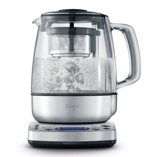 Sage Tee- & Wasserkocher, 1,5 l, 5 Temperaturstufen, 2000 W, Glas/Edelstahl, Warmhalten