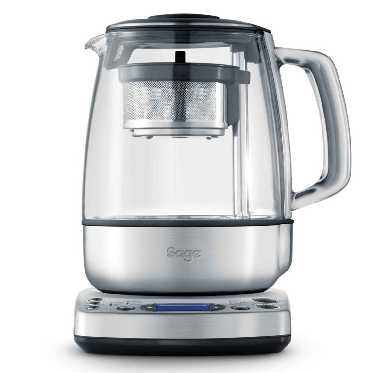 Sage Tee- & Wasserkocher, 1,5 l, 5 Temperaturstufen, 2000 W, Glas/Edelstahl, Warmhalten