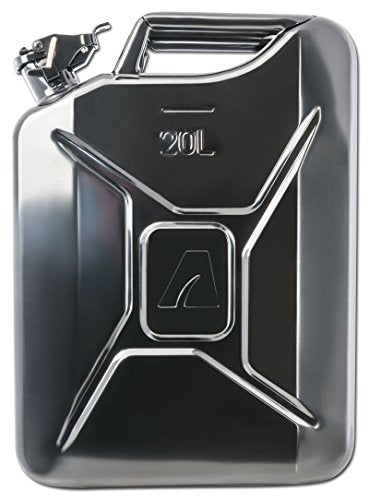 Arnold Kraftstoffkanister 20 l – schwarz, Metall, B 345 × H 470 × T 165 mm