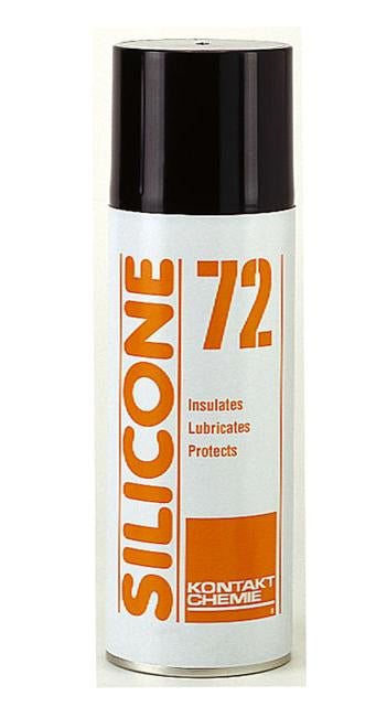 Kontakt Chemie SILICONE 72 Schmierspray – für Kunststoff, 200 ml