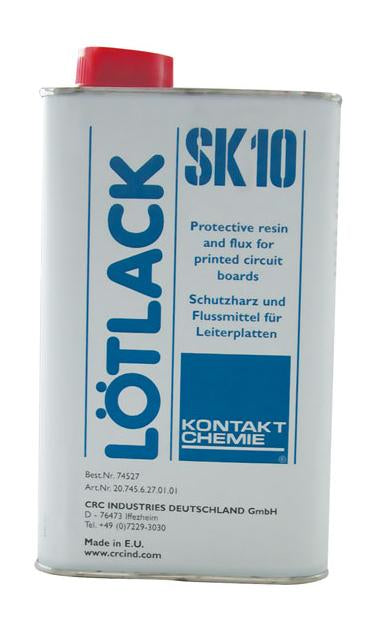 Kontakt Chemie Leiterplatten-Schutzlack LÖTLACK SK 10 Spray – blau, durchscheinend – 400 ml
