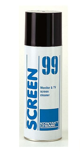 Kontakt Chemie SCREEN 99 Bildschirm-/Elektronikreiniger für LCD/LED/Plasma, Tablet PC – Spray – 200 ml