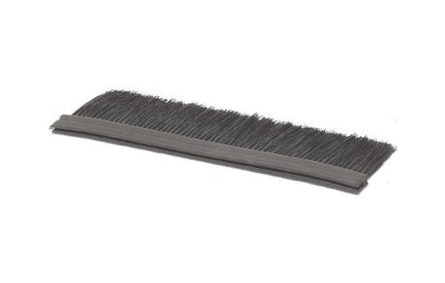 Wirewin 19" Rangierpanel, 19 Rack, Bürsteneinsatz 350×48 mm, ABS – Schwarz