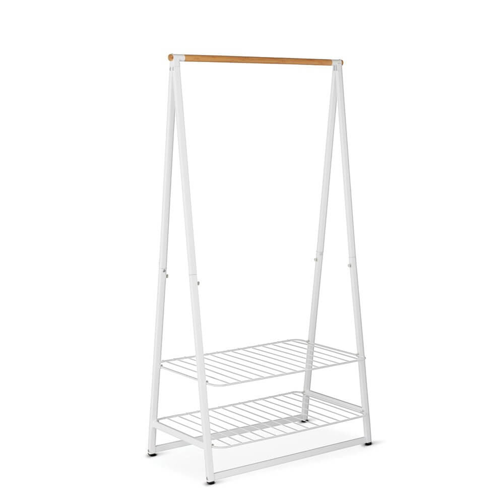 Brabantia Garderobenständer – Bambus – Weiss – 1'900 mm