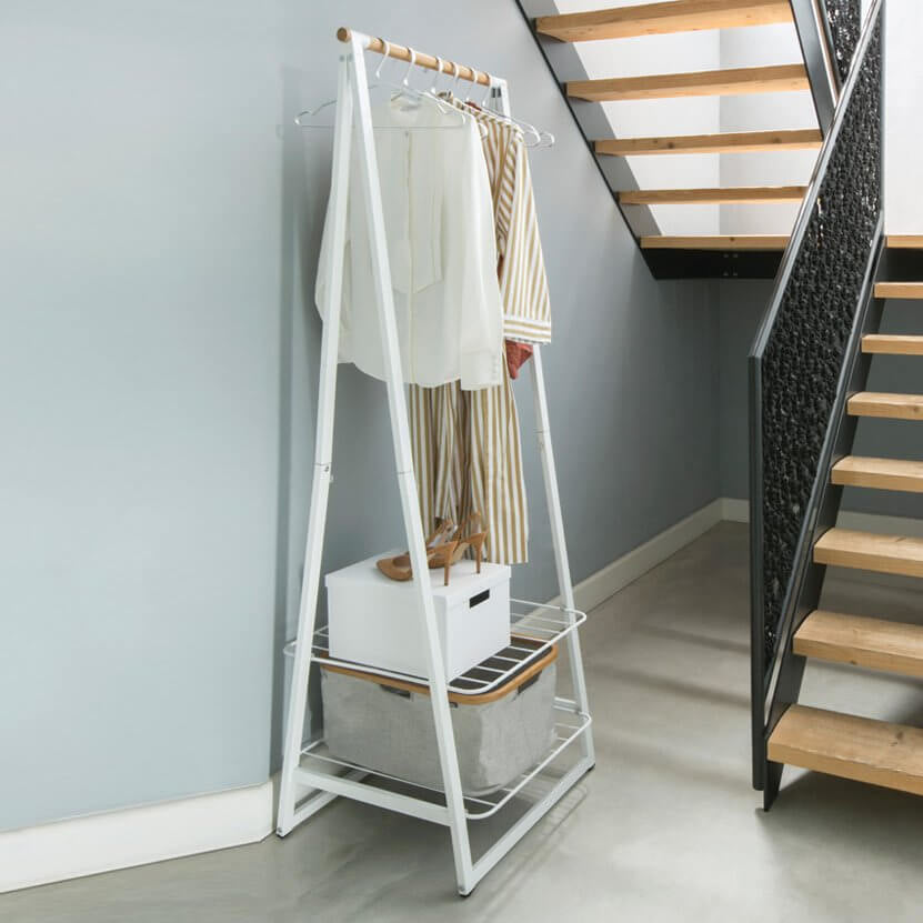 Brabantia Garderobenständer – Bambus – Weiss – 1'900 mm