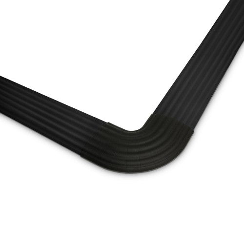 Defender Office C Kabelkanal-Ecke – 120×210×21 mm – Polyurethan – Schwarz