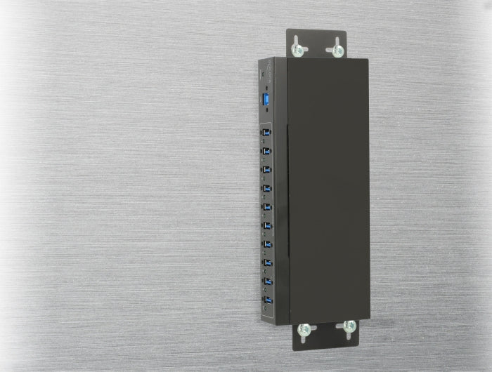 DeLOCK 63919 USB-Hub – USB-B, 10× USB-A, für Windows/Mac/Linux