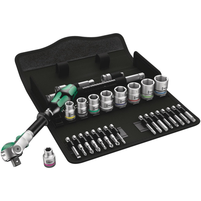Wera Steckschlüssel-Set Zyklop – Antrieb 3/8" – 8100 SB 6