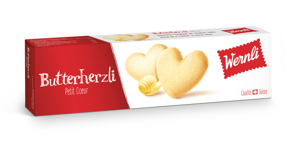 Wernli Butterherzli Guetzli – 100 g