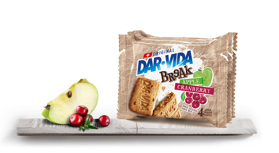 DAR-VIDA BReAk Guetzli – Cranberry & Apfel – 132 g
