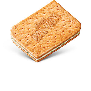 DAR-VIDA Crackers Sandwich – Frischkäse & Kräuter, 3 × 65 g (195 g)