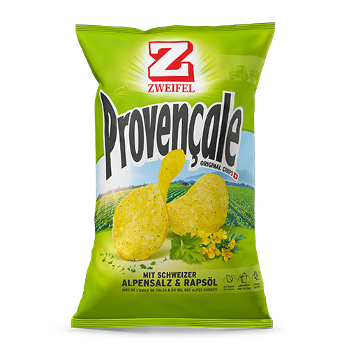 Zweifel Original Chips – Provençale, glutenfrei – 90 g