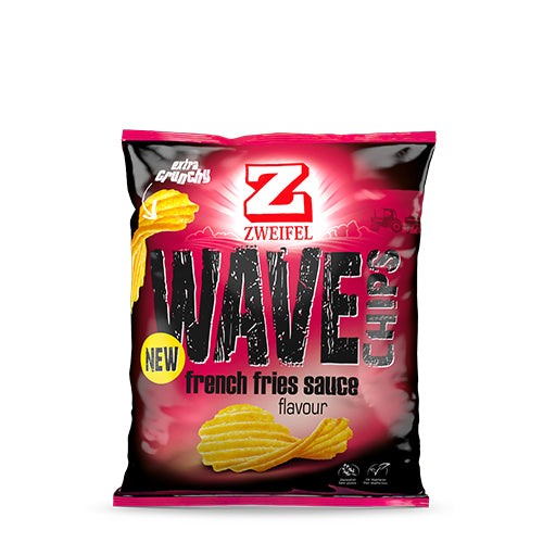 Zweifel Wave Chips – Pommes Frites Sauce, glutenfrei – 120 g