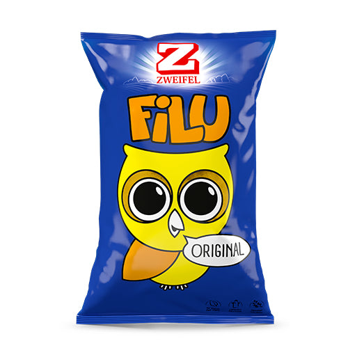 Zweifel Filu Chips Original, vegan, glutenfrei – 75 g