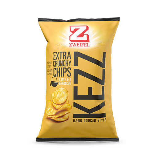 Zweifel KEZZ Extra Crunchy Chips – Barbecue, glutenfrei – 110 g