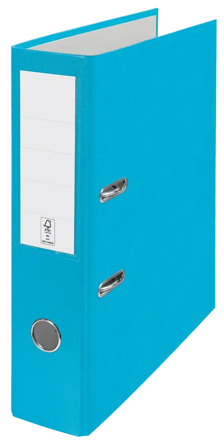Esselte Swiss Edition ECO Ringbuch – 2-Ring – für A4 – Rückenbreite 7,5 cm – Hellblau