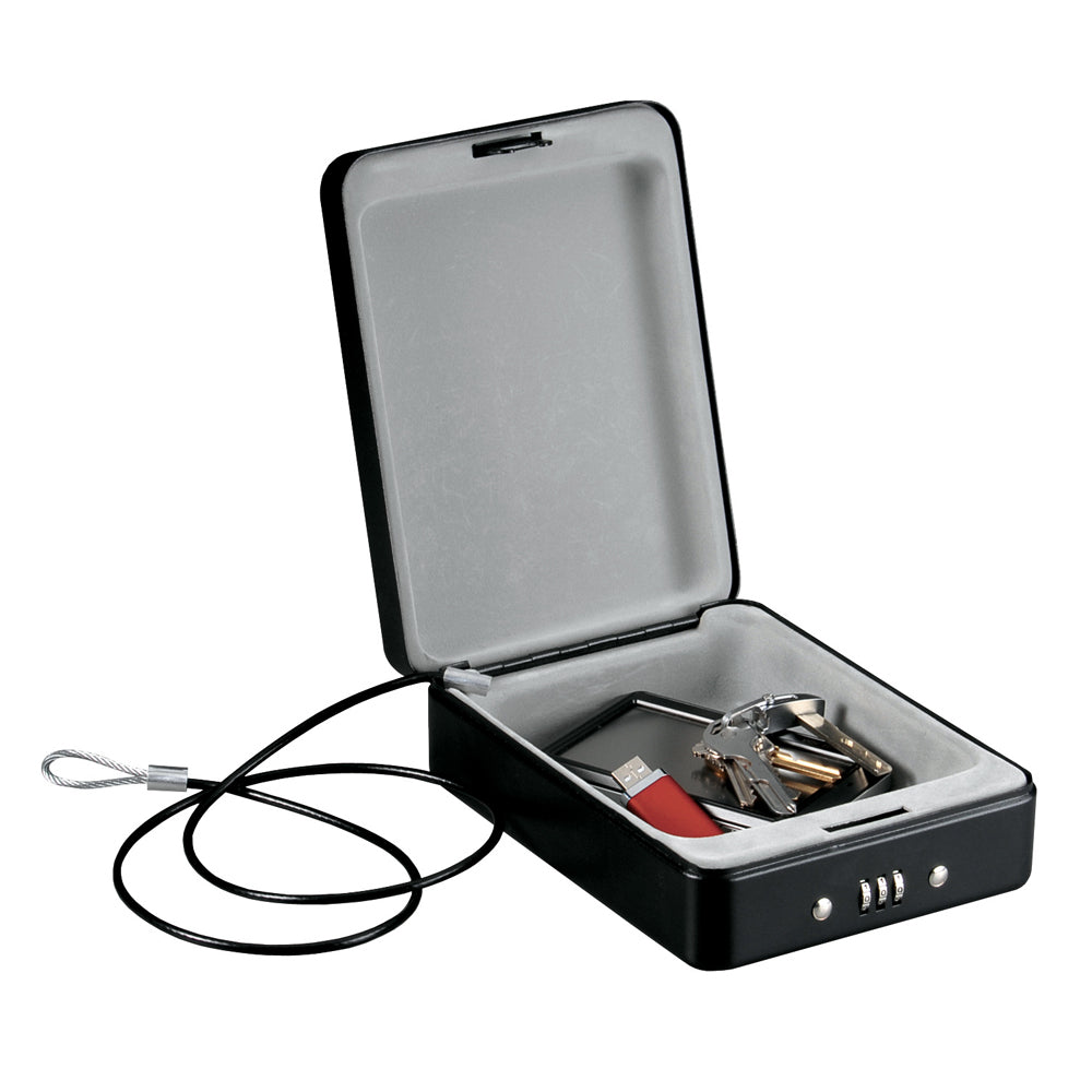 Master Lock Tresor P005CEURBLKHRO – Elektronikschloss – 1,4 l – tragbar – Schwarz