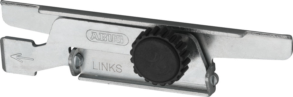 ABUS RS97 CLC/DFNLI Rollladensicherung – Länge 148 mm, Schwarz/Silber