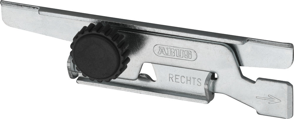 ABUS RS97 CLC/DFNLI Rollladensicherung – Länge 148 mm, Schwarz/Silber