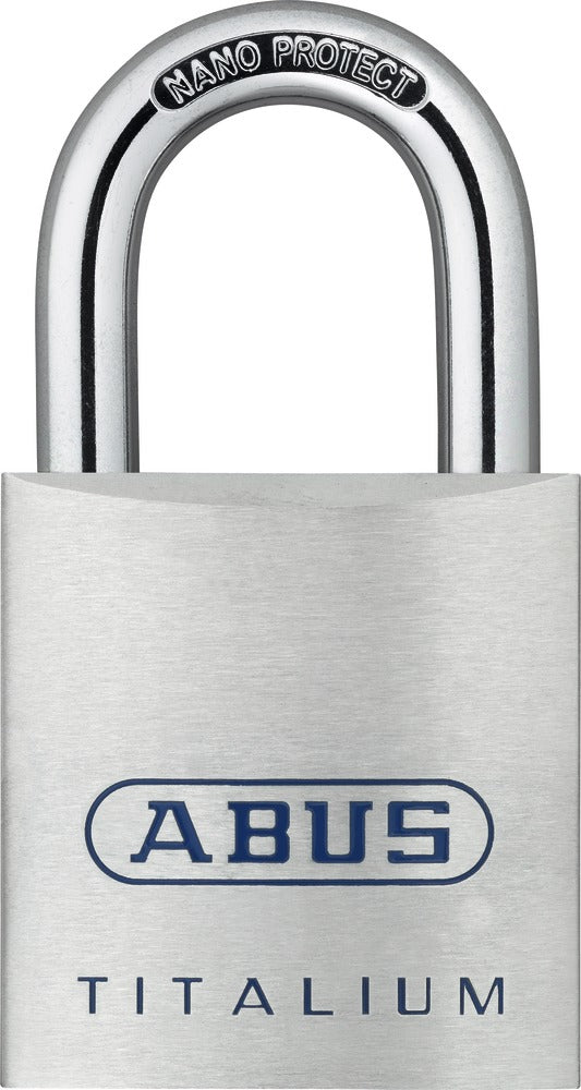 ABUS 80TI/50 vs. Mechanisches Vorhängeschloss – Aluminium, Bügel 35×25 mm, Ø10 mm, Sicherheitsstufe 8, Aussen