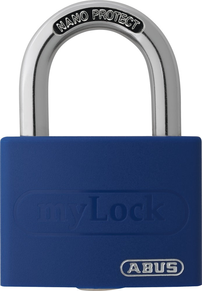 ABUS T65AL/40 Mechanisches Vorhängeschloss – Aluminium, Bügel 23×22 mm, Ø6,5 mm, Sicherheitslevel 5, Aussen