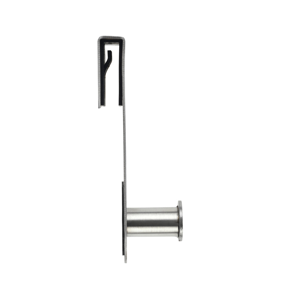WENKO Handtuchhaken Celano – Edelstahl, 4×5×12,5 cm, Silber