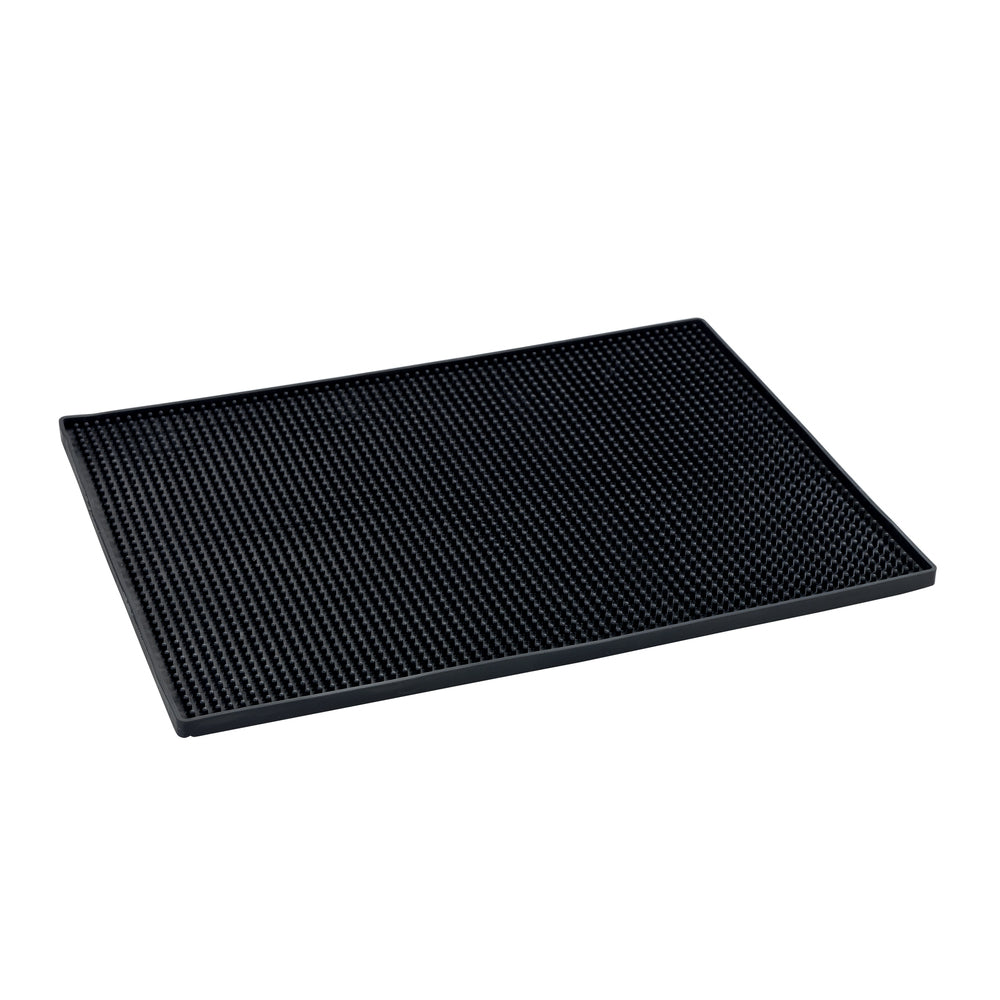 WENKO Abtropfmatte Maxi – Thermoplast – Schwarz – 40 × 1 × 30 cm