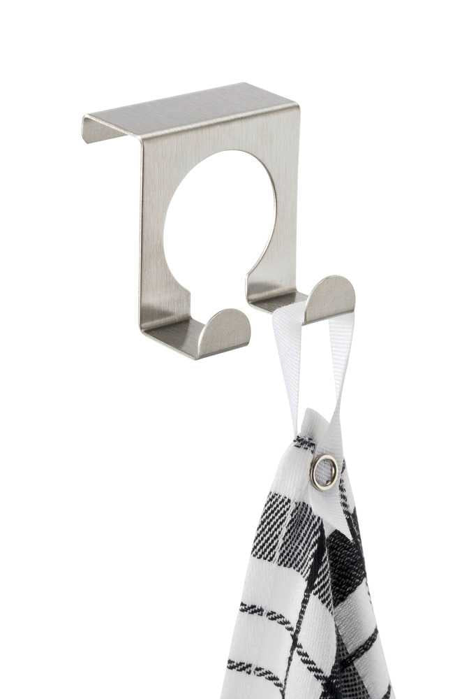 WENKO Haken – Edelstahl – Silber – 50 × 50 mm