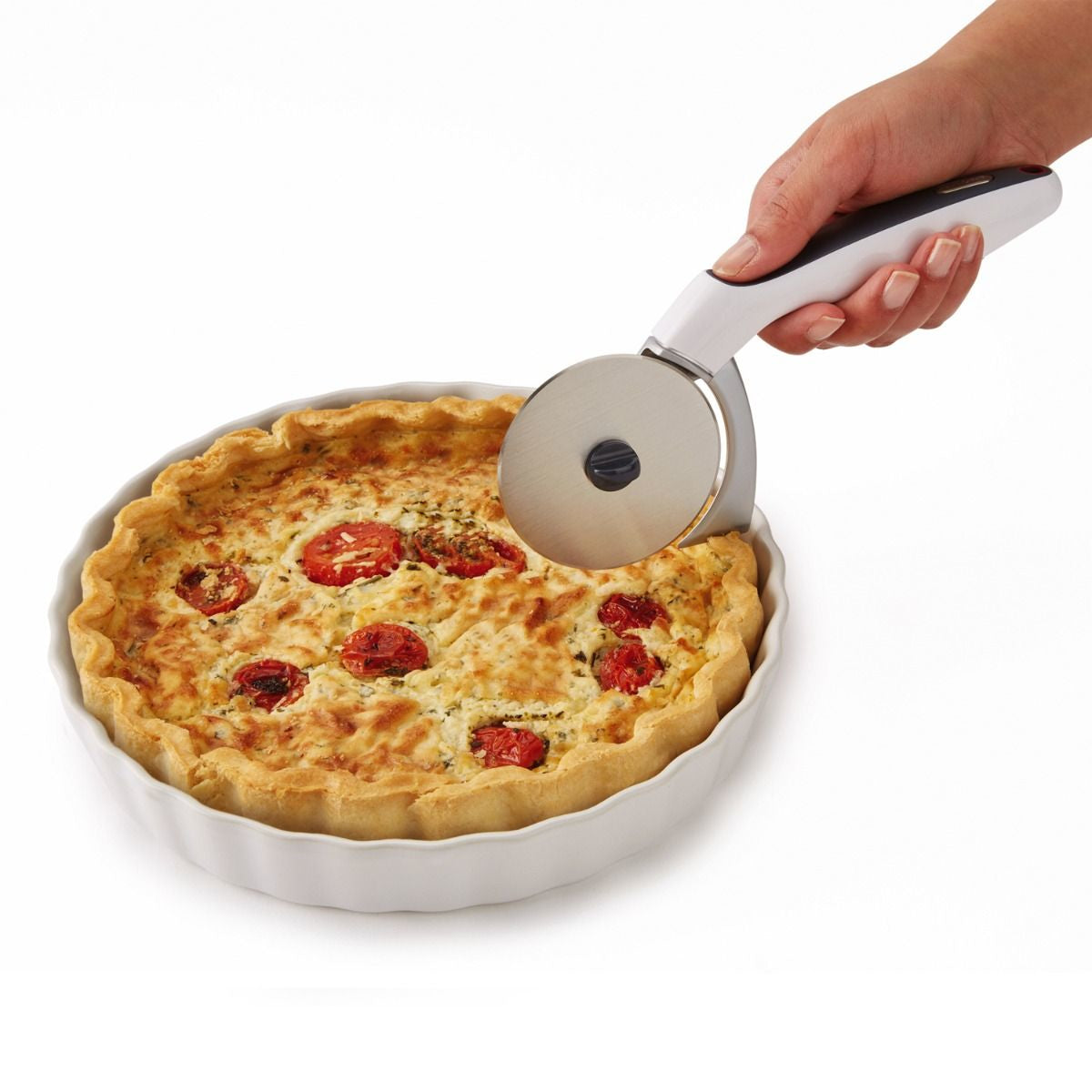 Zyliss Pizzaschneider 22 cm, Edelstahl/Kunststoff, Silber