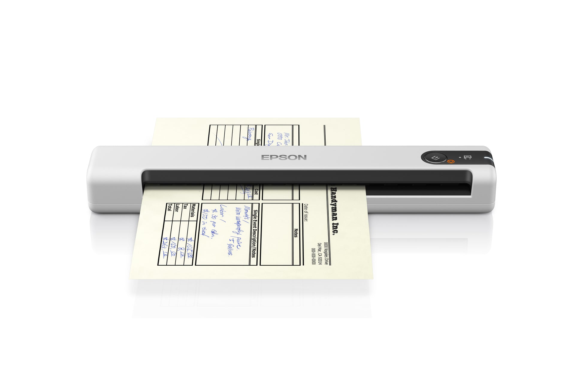 Epson WorkForce DS-70 – Mobiler Scanner, Legal, 600 dpi, USB