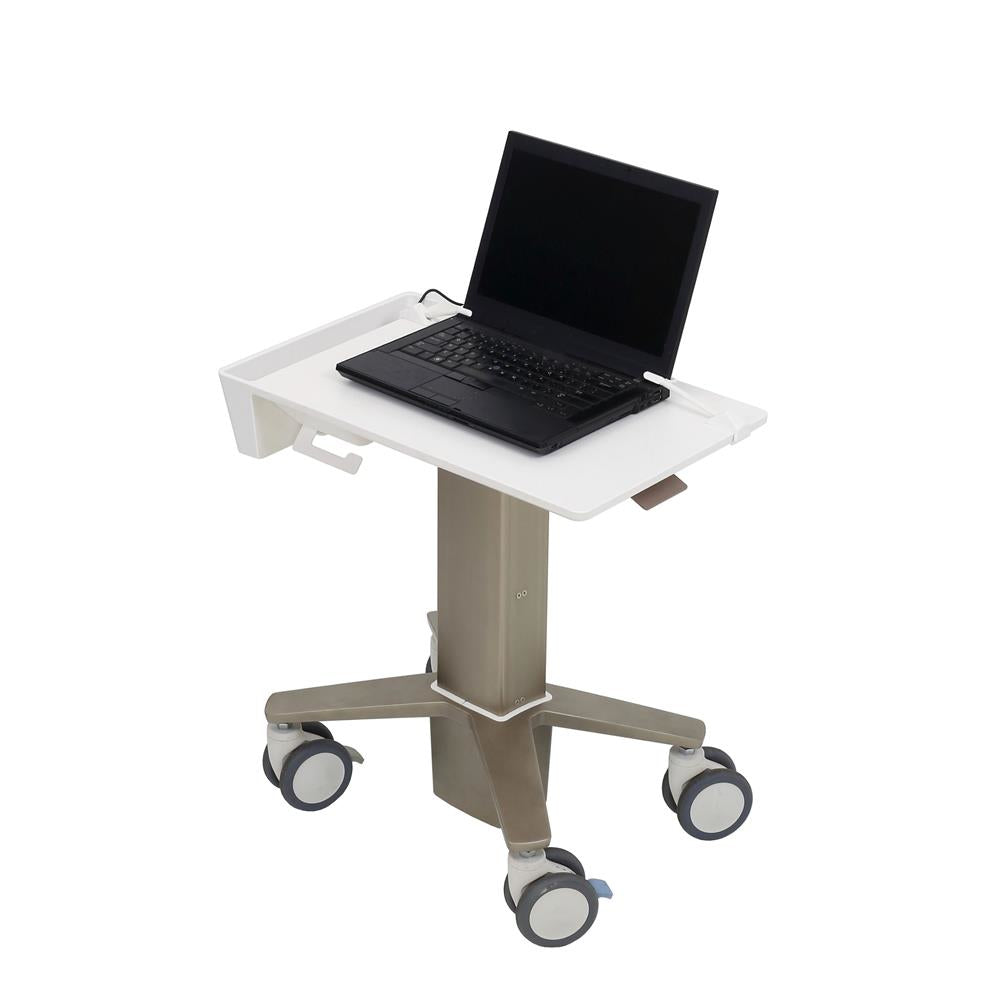 Ergotron CareFit Slim – Laptopwagen für Laptops bis 16", höhenverstellbar 61,4–124,7 cm, bis 5,4 kg, grau